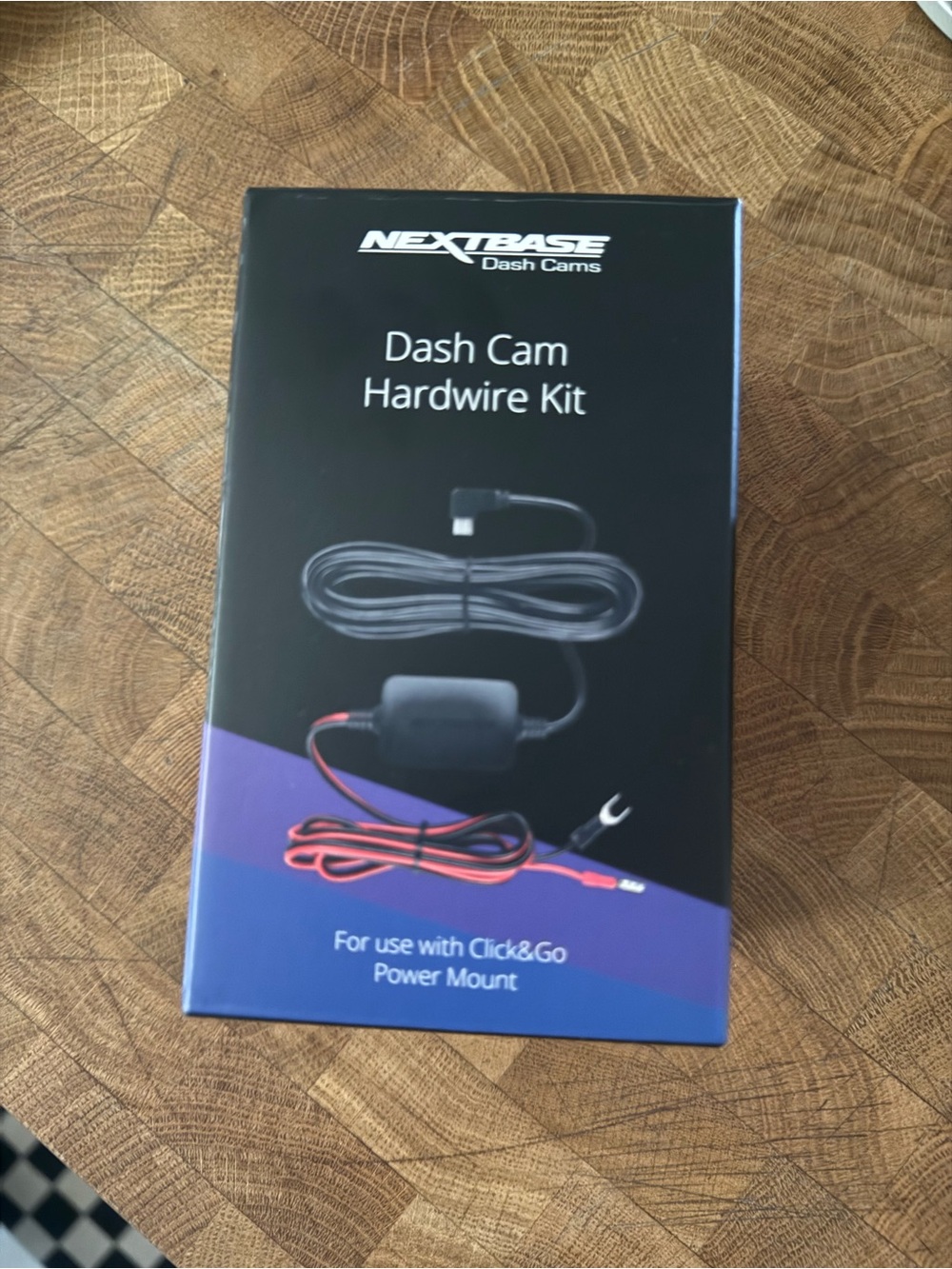 Black Dash Cam Hardwire Kit - Hardwire Power Cable